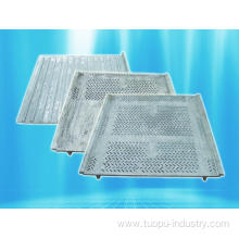 Casting sieve plate for sintering plant